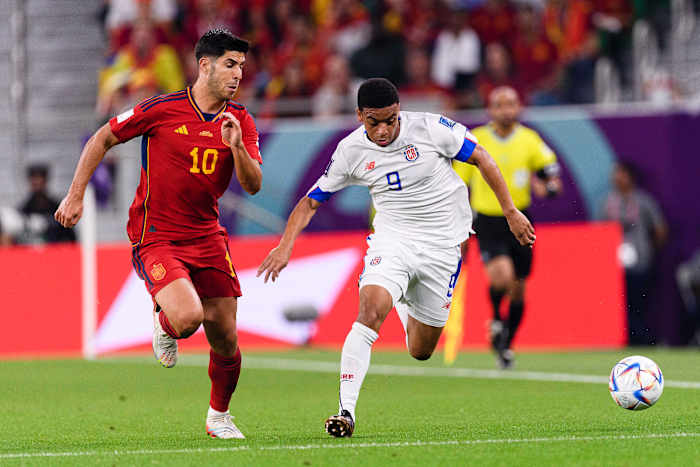 Jewison Bennette at the World Cup